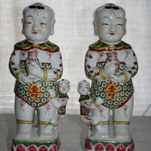 Porcelain Chinese Ho Ho Boys
